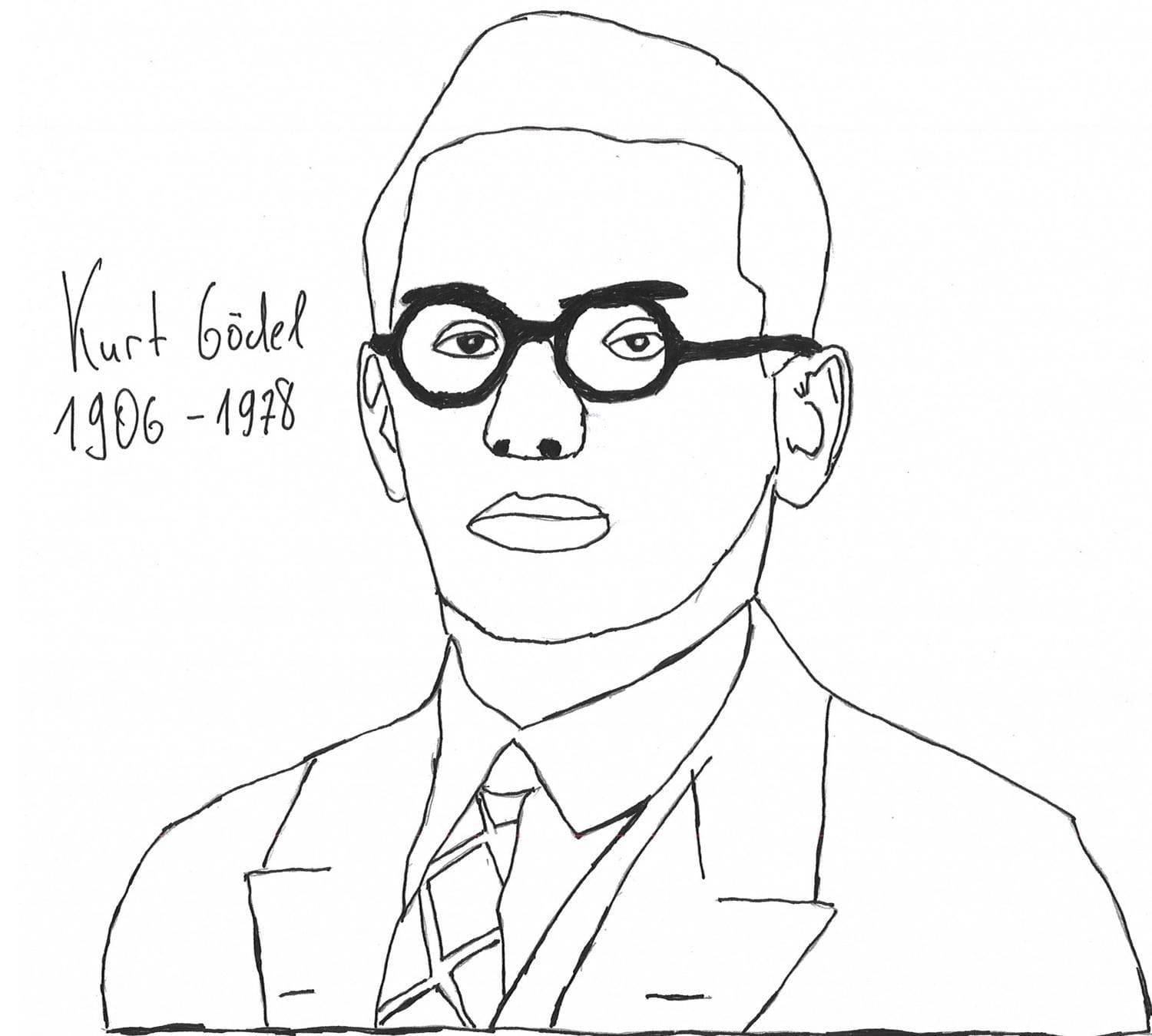 Kurt Gödel, Austrian logician, mathematician Kurt Gödel, Austrian logician, mathematician