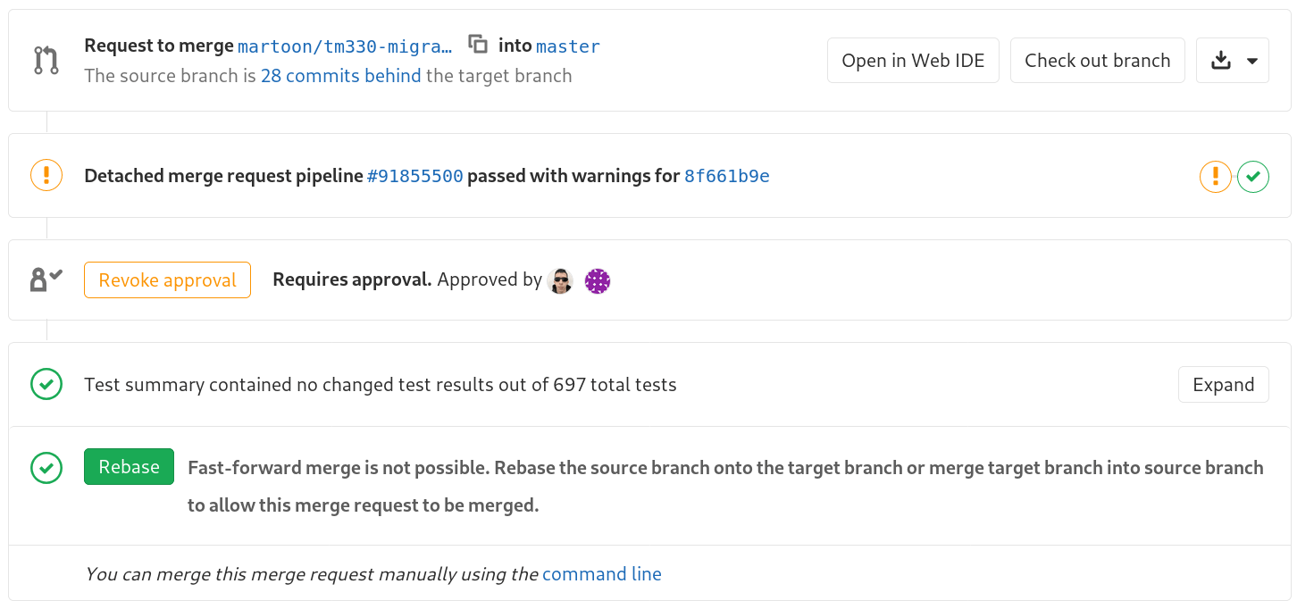 Example in GitLab