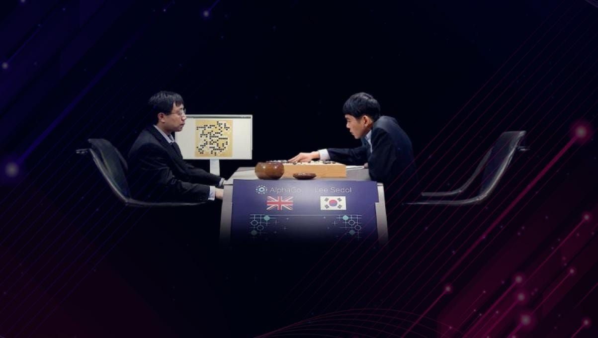 Famous example of AI beating humans in games
