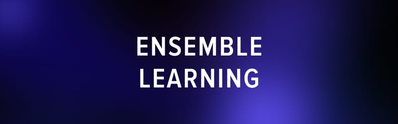 Ensemble learning basics