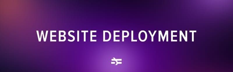 Website deployment