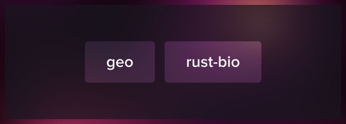 Scientific Rust libraries