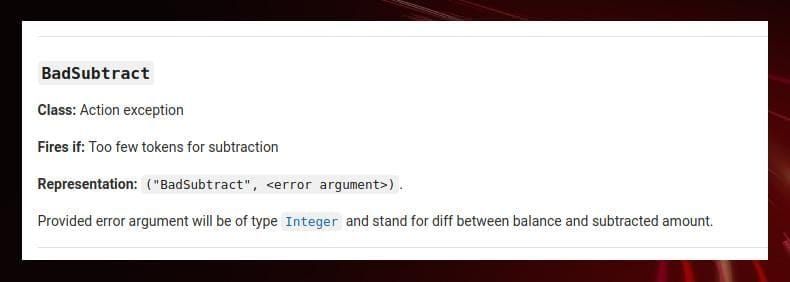 BadSubstract error in entrypoint