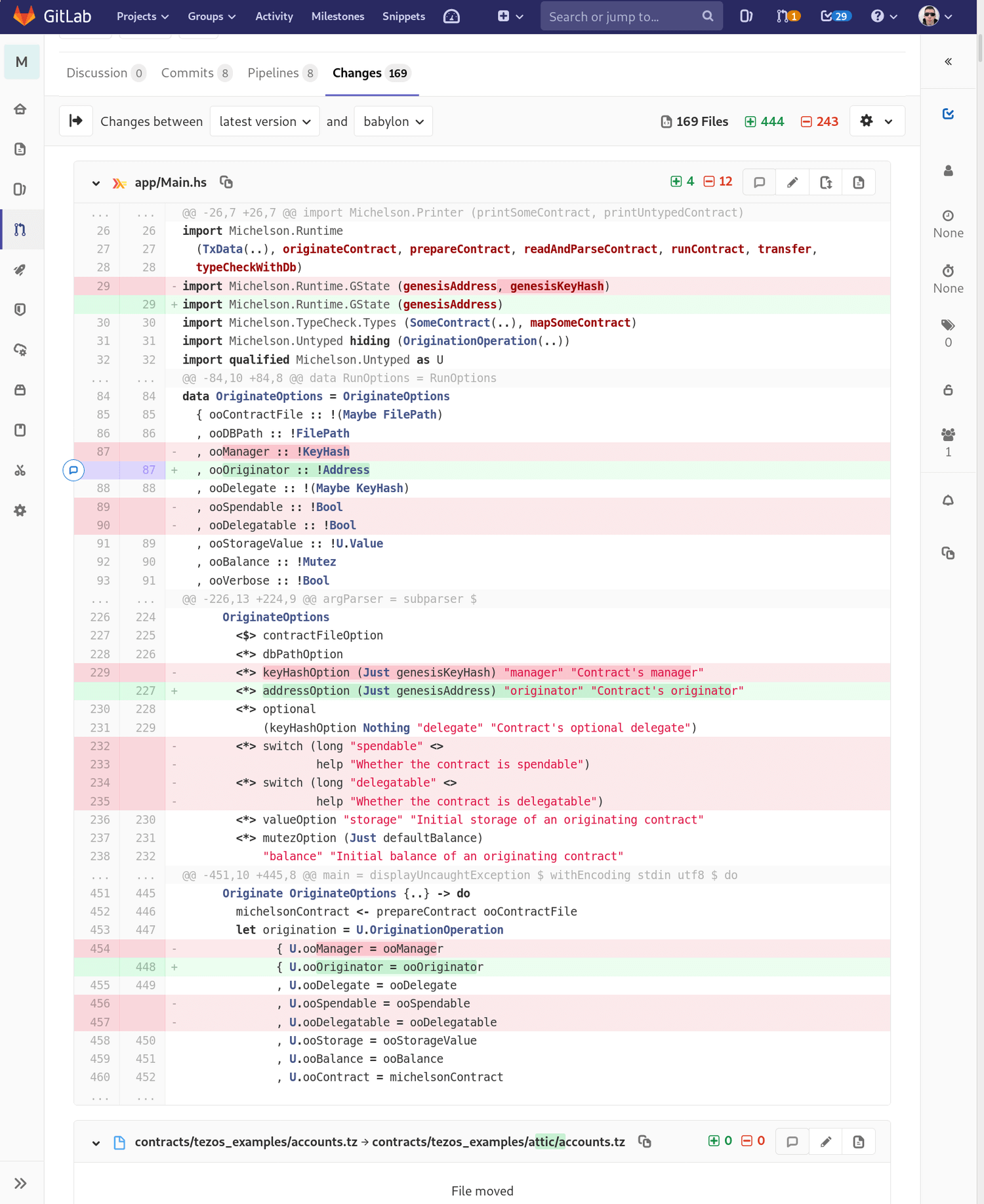 GitLab pull request changes3