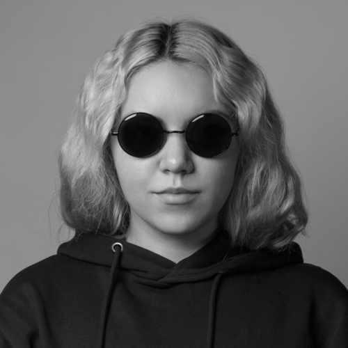 Kristina Martin with glasses